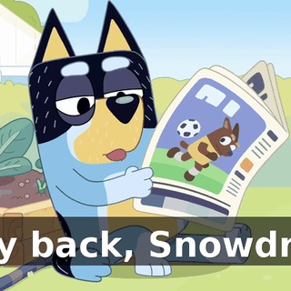 Stay back, Snowdrop!