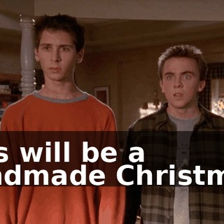 This will be a handmade Christmas.