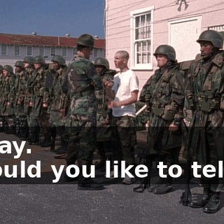 - Okay. - Would you like to tell me