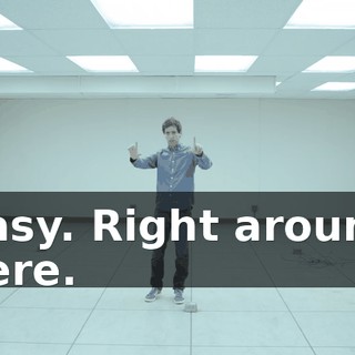 Easy. Right around here.