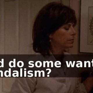 and do some wanton vandalism?