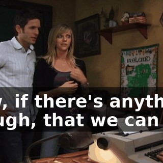 Now, if there's anything, though, that we can do,