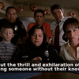 It's about the thrill and exhilaration of observing someone without their knowledge.
