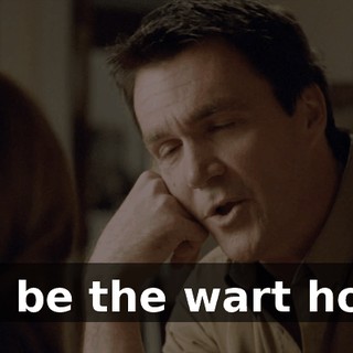 I'll be the wart hog.