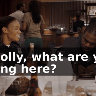 - Molly, what are you doing here?