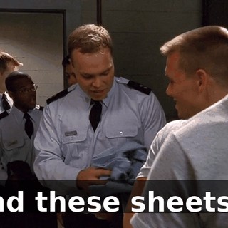 And these sheets...