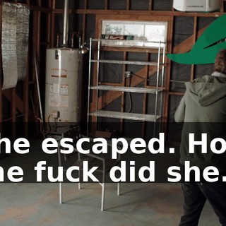 She escaped. How the fuck did she...
