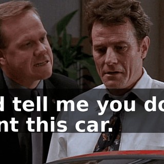 and tell me you don't want this car.