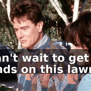 I can't wait to get my hands on this lawn!