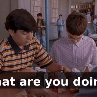 What are you doing?
