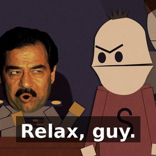 Relax, guy.