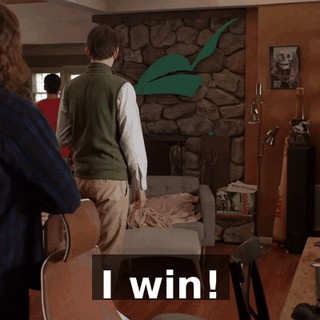 I win!