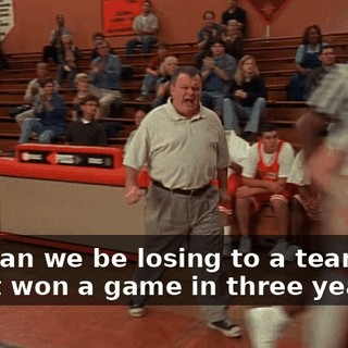 How can we be losing to a team that hasn't won a game in three years?