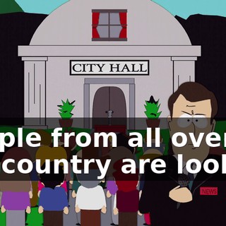 people from all over the country are looking