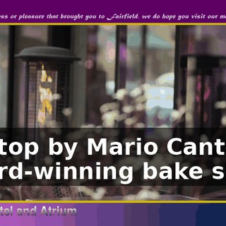 Or stop by Mario Cantozi's award-winning bake shop