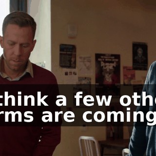 I think a few other firms are coming.