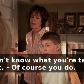 - I don't know what you're talking about. - Of course you do.