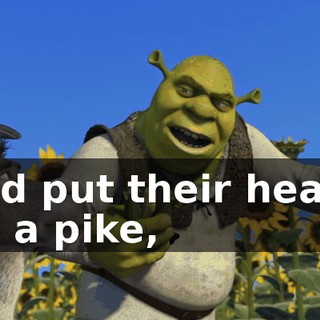 and put their heads on a pike,