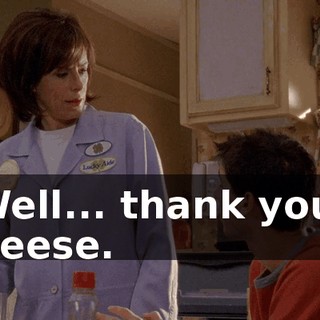 Well... thank you, Reese.