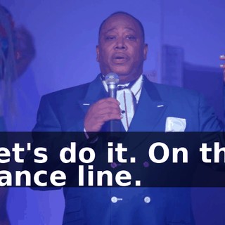 Let's do it. On the dance line.