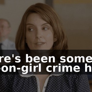 There's been some girl-on-girl crime here.