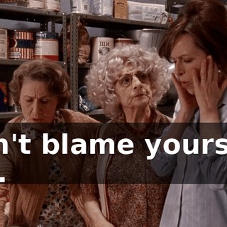 Don't blame yourself, Ida.