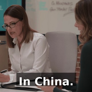 In China.