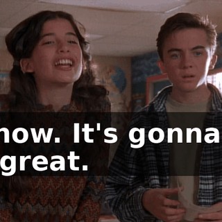 I know. It's gonna be so great.