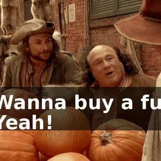 - Wanna buy a fur? - Yeah!