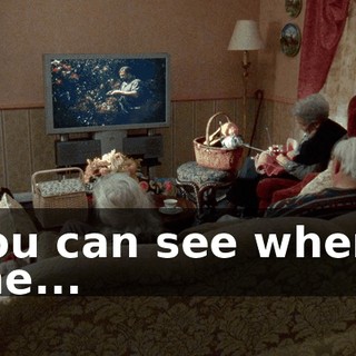 You can see where the...