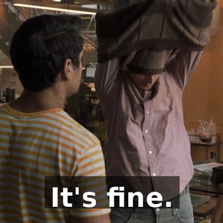 It's fine.