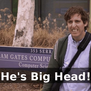 He's Big Head!