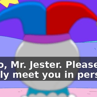 Hello, Mr. Jester. Pleased to finally meet you in person.
