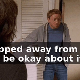 stripped away from you and be okay about it!