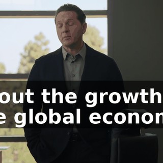 about the growth of the global economy,