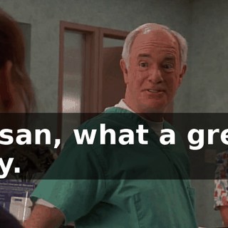 Susan, what a great day.