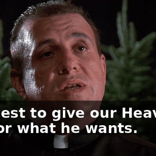 it's best to give our Heavenly Savior what he wants.