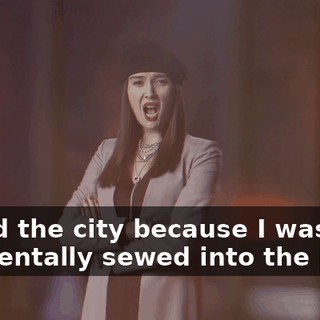 I sued the city because I was accidentally sewed into the pants