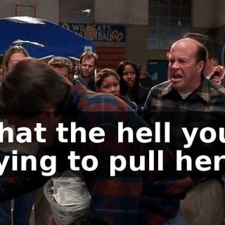What the hell you trying to pull here?