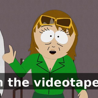 on the videotapes.