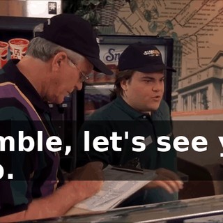 Trimble, let's see you sub.
