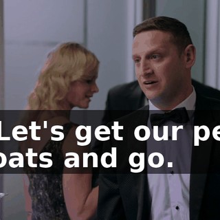 - Let's get our pea coats and go.