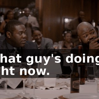 - That guy's doing it right now.