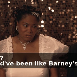 -How? -Could've been like Barney's hair.