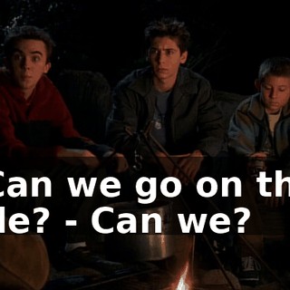 - Can we go on that ride? - Can we?
