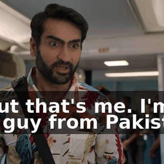 B-but that's me. I'm the guy from Pakistan.