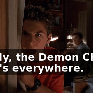 Emily, the Demon Child. She's everywhere.