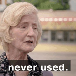 never used.