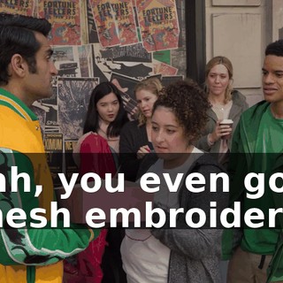 Yeah, you even got Dinesh embroidered.