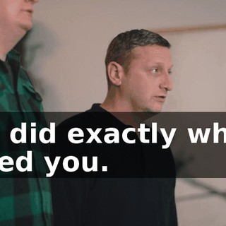 You did exactly what I asked you.